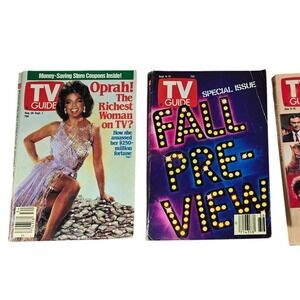 1989 TV Guides Oprah‎ DECEPTION! Fall Pre-View, The '80s Special Issue